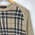 バーバリーロンドン BURBERRY LONDON ノバチェック ラグラン スリーブ ニット レディース import:M