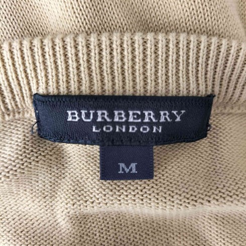 バーバリーロンドン BURBERRY LONDON ノバチェック ラグラン スリーブ ニット レディース import:M