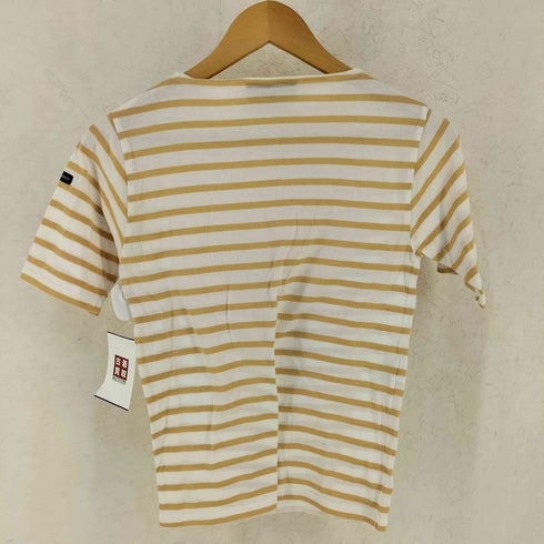 セントジェームス SAINT JAMES ボーダー ボートネック 七分袖 カットソー レディース XXS