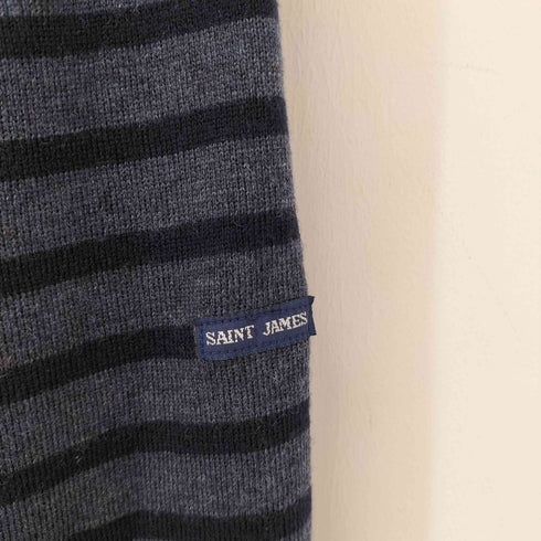 セントジェームス SAINT JAMES ボーダー ボートネック ニット レディース