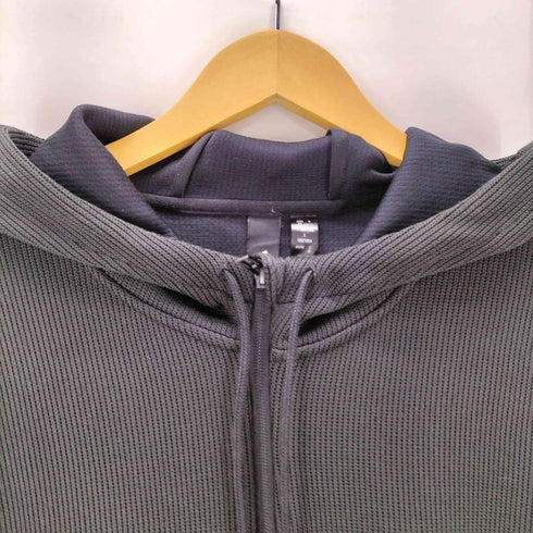 アディダス adidas 24AW QTR ニット フルジップパーカー ダブルジップ ニット パーカー メンズ JPN:L