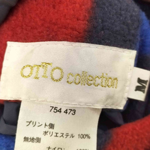 オットー otto collection マルチボーダー リバーシブル フリースジャケット メンズ JPN:M