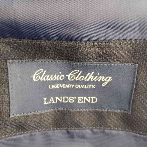 ランズエンド LANDS END 2Bテーラードジャケット メンズ Y4