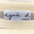 アニエスベー agnes b. PARIS サンライズ期 ボーダー 七分袖 バスクシャツ レディース 1