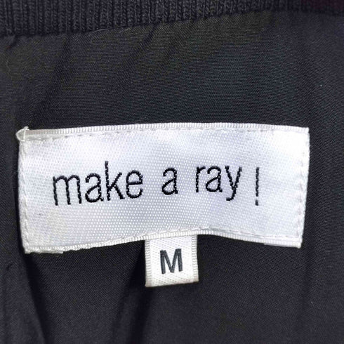 Make a ray 中綿フーデッドジャケット レディース JPN:M