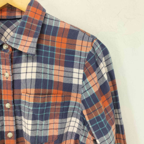 エルエルビーン L.L.Bean ダブルポケット フランネルシャツ レディース
