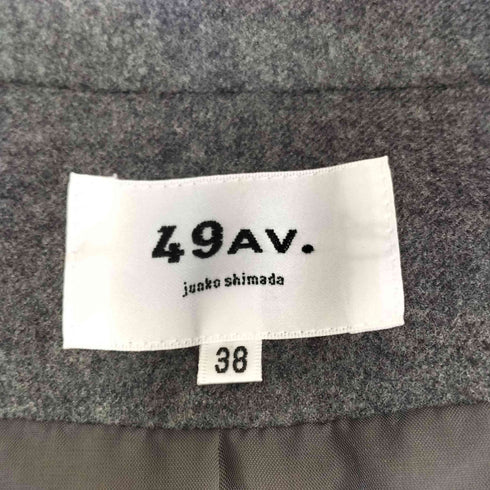 フォーティーナインアヴェニュージュンコシマダ 49AV.Junko Shimada ウール ジャケット スカート セットアップ レディース 38