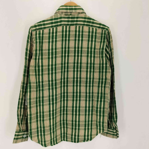 シュガーケーン SUGAR CANE ユニオンチケット フラップポケット チェック ネルシャツ メンズ JPN:S