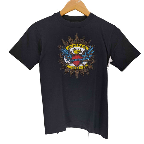 アナスイ ANNA SUI Y2K USA製 フロントプリント 半袖 Tシャツ レディース XXS