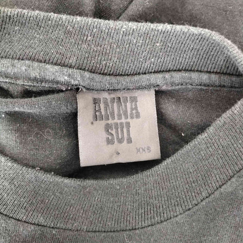 アナスイ ANNA SUI Y2K USA製 フロントプリント 半袖 Tシャツ レディース XXS