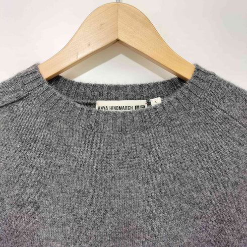 ユニクロ UNIQLO カシミヤ クルーネックセーター レディース JPN:L