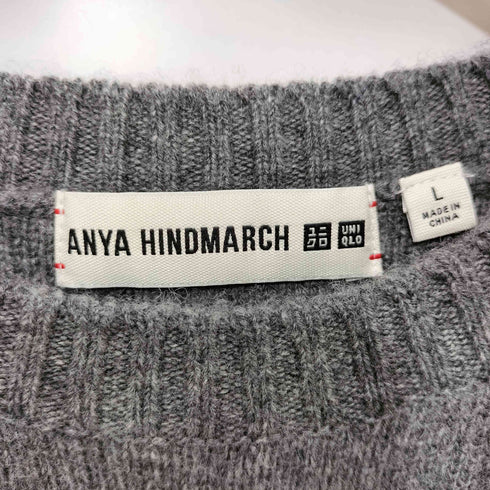 ユニクロ UNIQLO カシミヤ クルーネックセーター レディース JPN:L