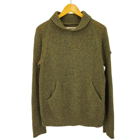 キャピタル KAPITAL メランジウール ショールカラーニット メンズ JPN:2