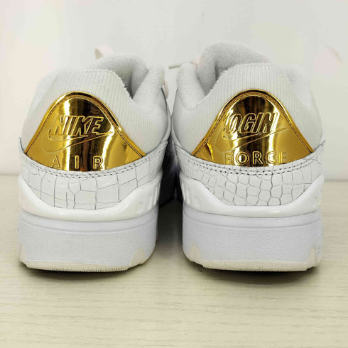 ナイキ NIKE ×NIGO Air Force 3 Low SP White/Metallic Gold (OGIN Heel Logo) メンズ JPN:27.5