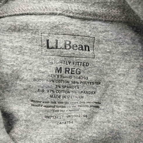 エルエルビーン L.L.Bean ロゴ プリント 薄手 プルオーバー パーカー フーディー メンズ import:M