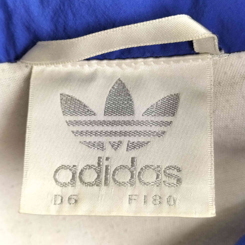 アディダス adidas 80-90S 銀タグ パネル切替 ナイロンジャケット メンズ