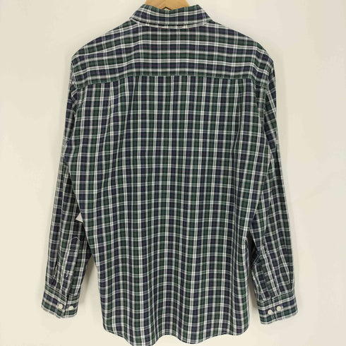 ザノースフェイス THE NORTH FACE コットンポリ L/S タータンチェック シャツ メンズ import:XL