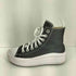 コンバースオールスター CONVERSE ALLSTAR Chuck Taylor All Star Move Platform Leather チャックテイラー オールスター ムーブ プラットフォーム レザー 厚底ハイカットスニーカー レディース JPN:23