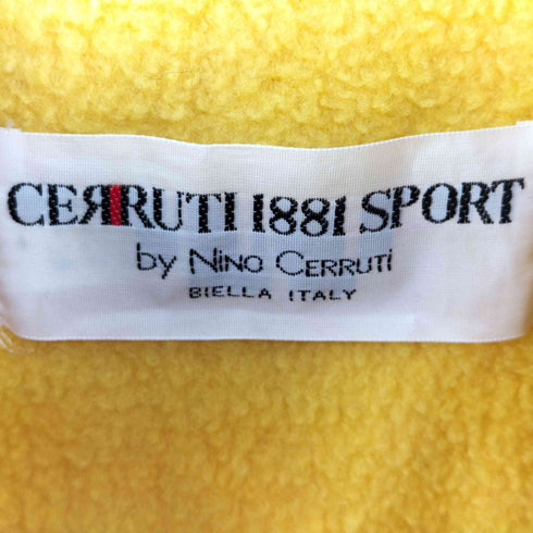 Nino Cerruti 裏フリース ジップアップフーデッドジャケット イタリア製 メンズ
