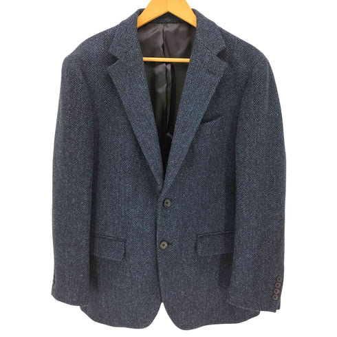 ハリスツイード Harris Tweed OXFORD CLASSIC ウール 2B テーラードジャケット メンズ 胸囲 98 胴囲 88 身長 175