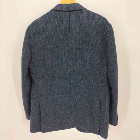 ハリスツイード Harris Tweed OXFORD CLASSIC ウール 2B テーラードジャケット メンズ 胸囲 98 胴囲 88 身長 175