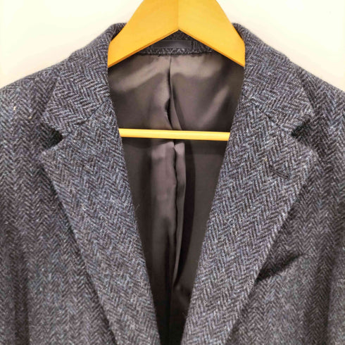 ハリスツイード Harris Tweed OXFORD CLASSIC ウール 2B テーラードジャケット メンズ 胸囲 98 胴囲 88 身長 175
