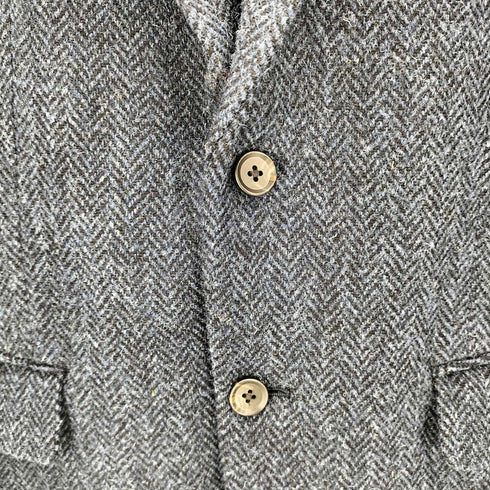 ハリスツイード Harris Tweed OXFORD CLASSIC ウール 2B テーラードジャケット メンズ 胸囲 98 胴囲 88 身長 175