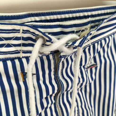ポロバイラルフローレン Polo by RALPH LAUREN マリン刺繍 ストライプ スイム ショーツ メンズ JPN:M