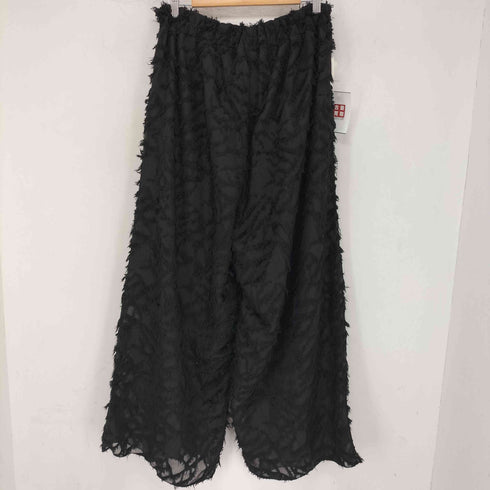 APHLOTUS 裏付き フロントタック シアーパンツ フリンジ レディース JPN:M