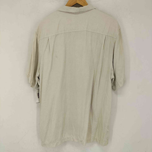 トミーバハマ Tommy Bahama シルク100% オープンカラーアロハシャツ メンズ JPN:XL