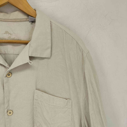 トミーバハマ Tommy Bahama シルク100% オープンカラーアロハシャツ メンズ JPN:XL