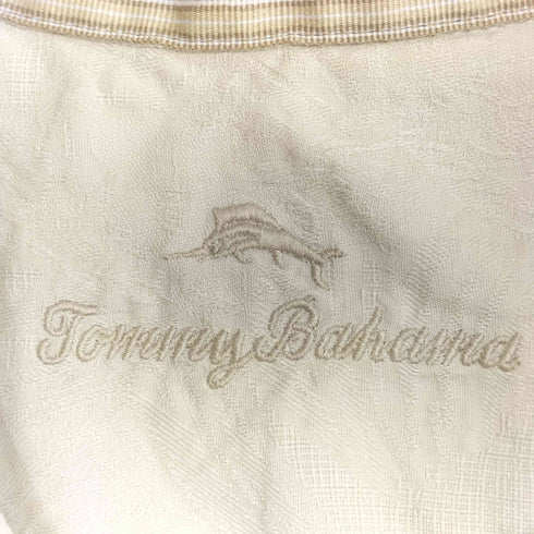 トミーバハマ Tommy Bahama シルク100% オープンカラーアロハシャツ メンズ JPN:XL