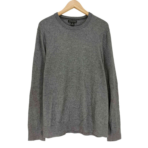 バナナリパブリック BANANA REPUBLIC カシミヤ混 ピマコットン クルーネックセーター メンズ JPN:XL