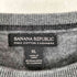 バナナリパブリック BANANA REPUBLIC カシミヤ混 ピマコットン クルーネックセーター メンズ JPN:XL