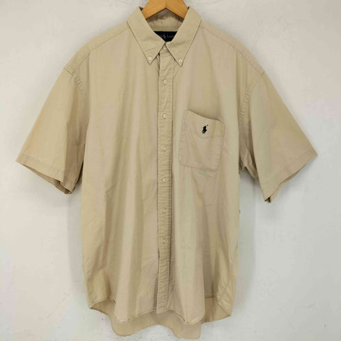 ポロバイラルフローレン Polo by RALPH LAUREN BLAKE ポケット ボタンダウンポニー刺繍シャツ メンズ import:XL