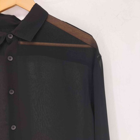 ザラ ZARA REGULAR FITシアーシャツ メンズ import:XL