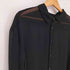 ザラ ZARA REGULAR FITシアーシャツ メンズ import:XL