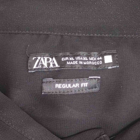 ザラ ZARA REGULAR FITシアーシャツ メンズ import:XL