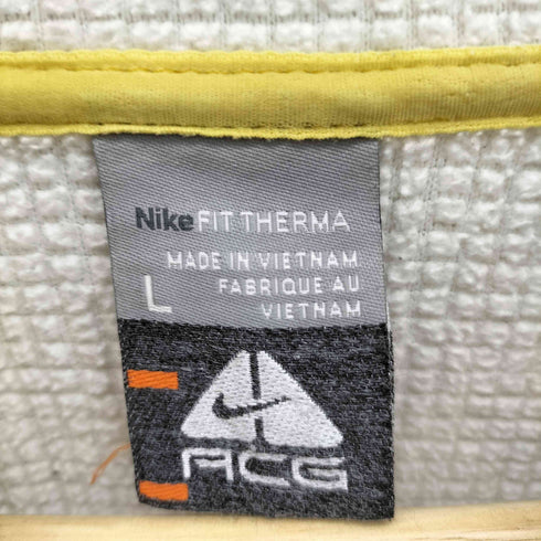 ナイキエーシージー NIKE ACG 00S グレータグ ワッフル ハーフジップ プルオーバー メンズ import:L