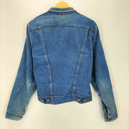 ラングラー Wrangler 70-80s 黒三角タグ デニムジャケット メンズ