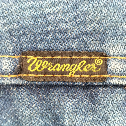 ラングラー Wrangler 70-80s 黒三角タグ デニムジャケット メンズ