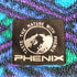 フェニックス phenix 総柄 フルジップ フリースジャケット メンズ