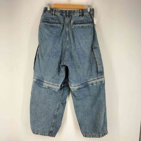ジーユー GU コンバーチブルワイドカーゴデニムパンツ メンズ JPN:M