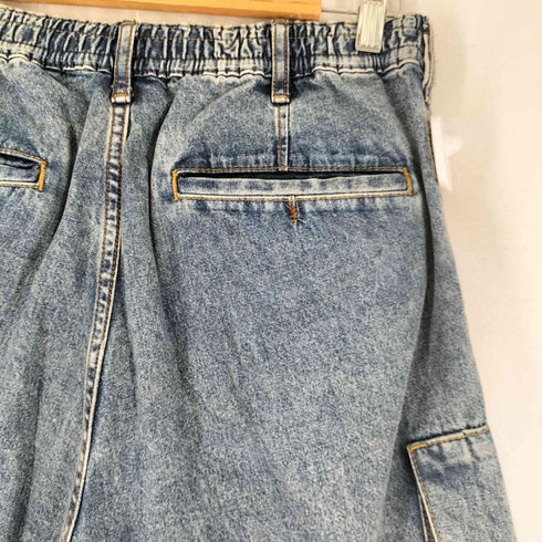 ジーユー GU コンバーチブルワイドカーゴデニムパンツ メンズ JPN:M