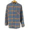 THINK PINK シンクピンク 90s コットン 刺繍 チェック 長袖 ボタンダウンシャツ メンズ 0