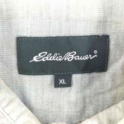 エディーバウアー Eddie Bauer コーデュロイ 長袖 ボタンダウンシャツ メンズ XL