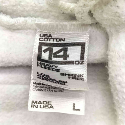 ロサンゼルスアパレル Los Angeles Apparel USA製 14oz HEAVY FLEECE SWEAT PANT ヘビーフリース スウェットパンツ メンズ L