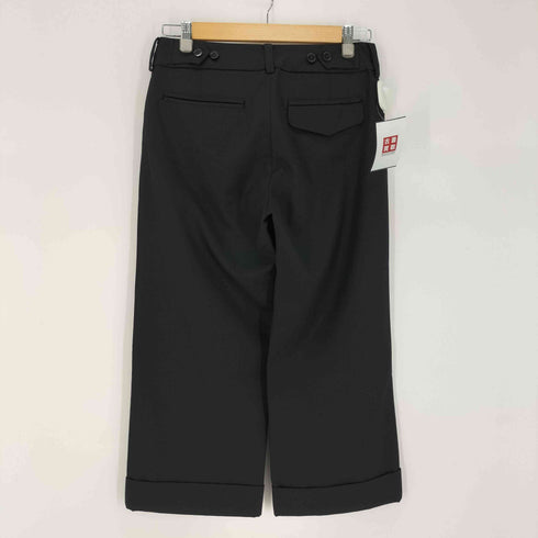 HOMMA ウール100 クロップド ワイドパンツ レディース JPN:2