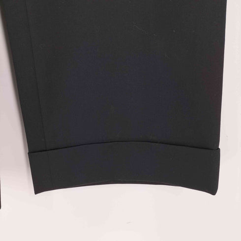 HOMMA ウール100 クロップド ワイドパンツ レディース JPN:2