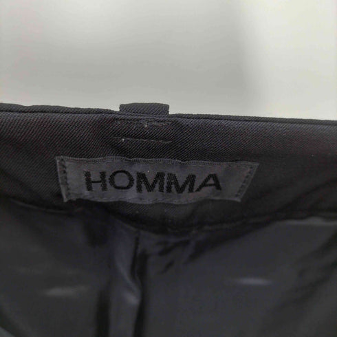 HOMMA ウール100 クロップド ワイドパンツ レディース JPN:2